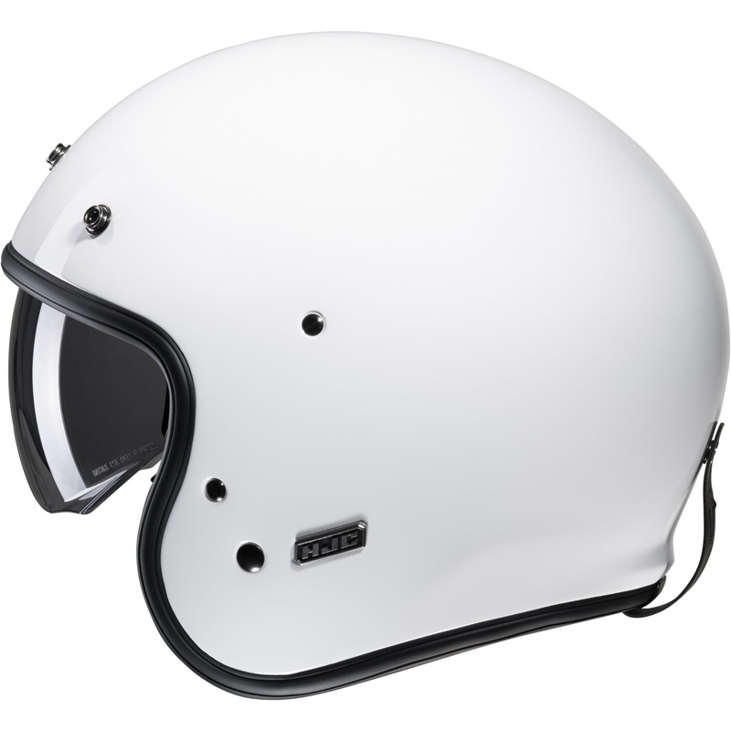 Otevřená přilba na motorku HJC V31 Solid bílá