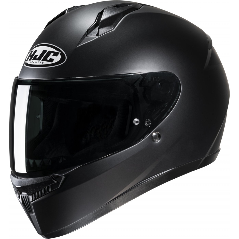 Integrální přilba na motorku HJC C10 Solid semi flat černá