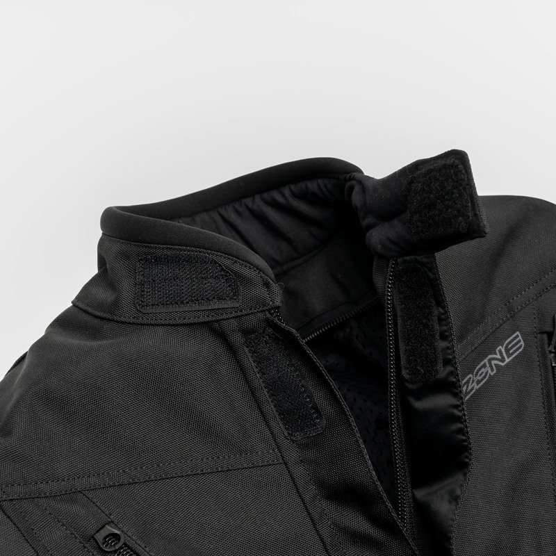 Dětská bunda na motorku Ozone Sahara černá