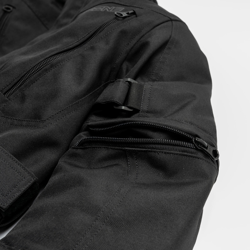 Dětská bunda na motorku Ozone Sahara černá