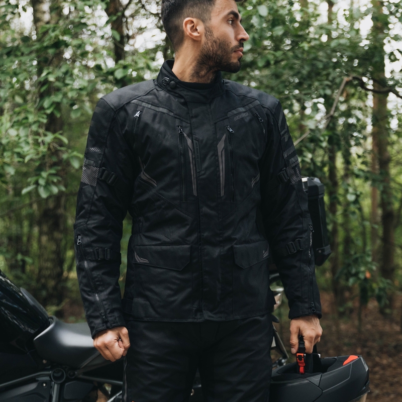 Bunda na motorku Ozone Tour III černá