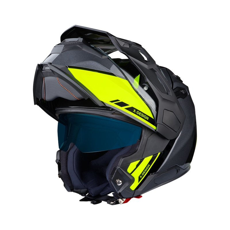 Vyklápěcí přilba NEXX X.Vilijord Hi-Viz šedo-fluo žlutá výprodej