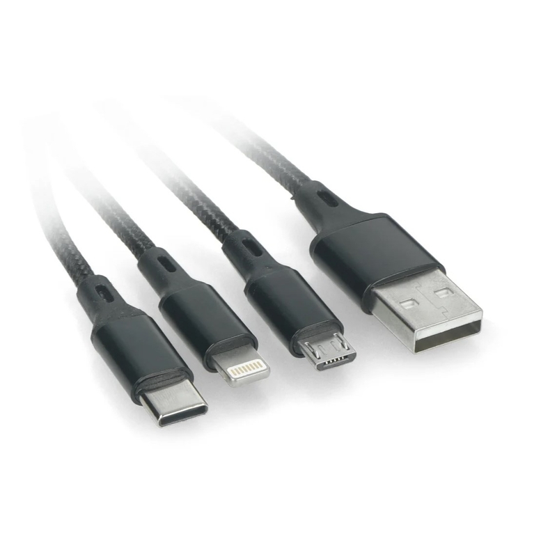 USB kabel 3v1 MotoZem