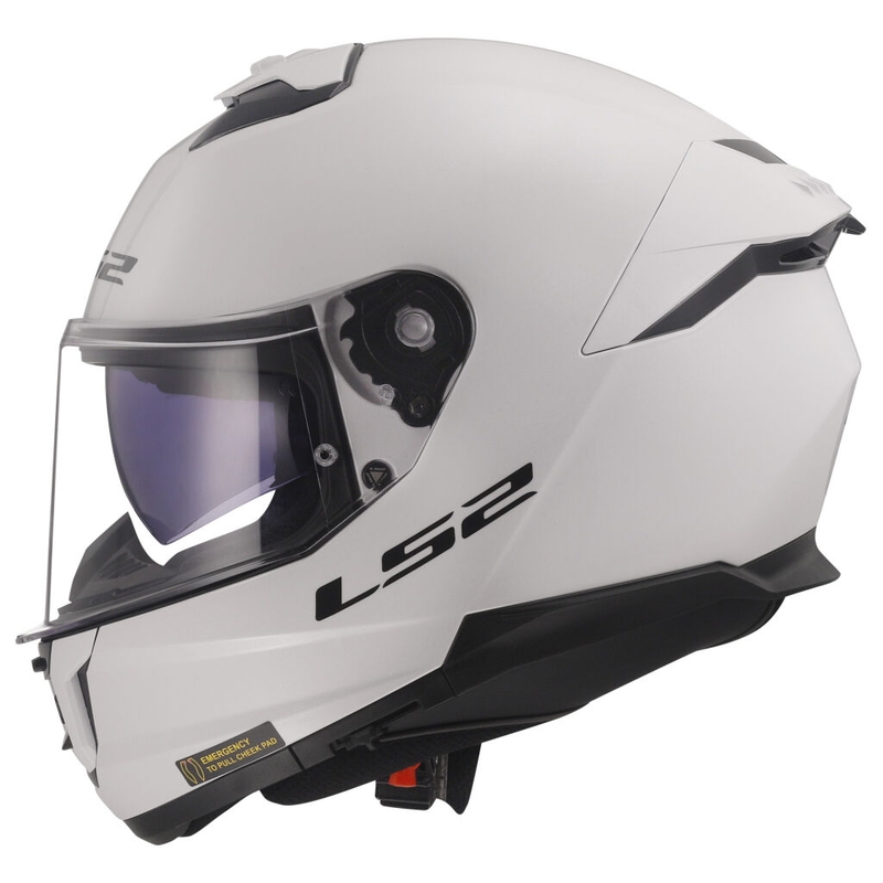 Integrální přilba na motorku LS2 FF808 Stream II bílá lesklá