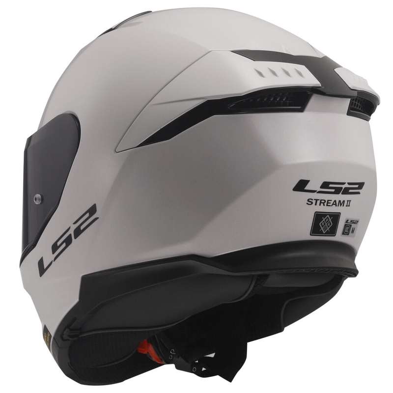 Integrální přilba na motorku LS2 FF808 Stream II bílá lesklá