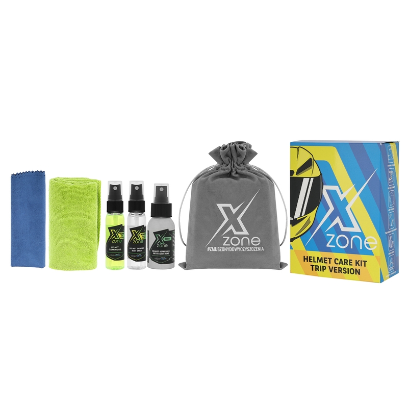 Sada na péči o přilby XZONE Trip Kit