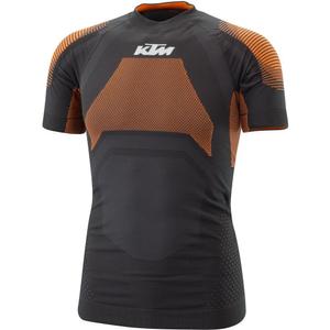 Termo triko s krátkým rukávem KTM Performance černo-oranžové
