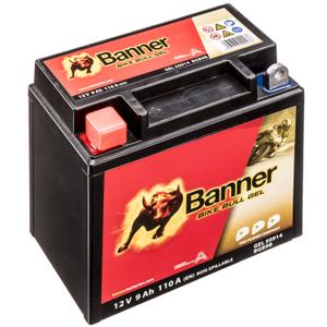 Gelová baterie Banner Bike Bull Gel 12V, YB9-B, 9AH, 90A