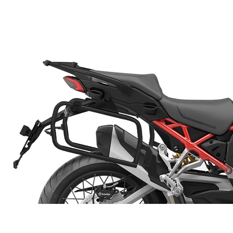 Kompletní sada bočních hliníkových kufrů SHAD TERRA 36L/47L, včetně montážní sady SHAD Ducati Multistrada 1200 V4