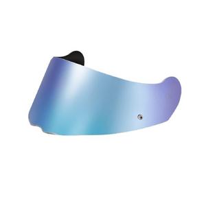 Modré iridiové plexi pro přilbu LS2 FF908
