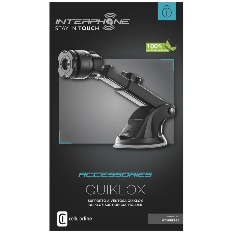 Úchyt Interphone QUIKLOX s přísavkou