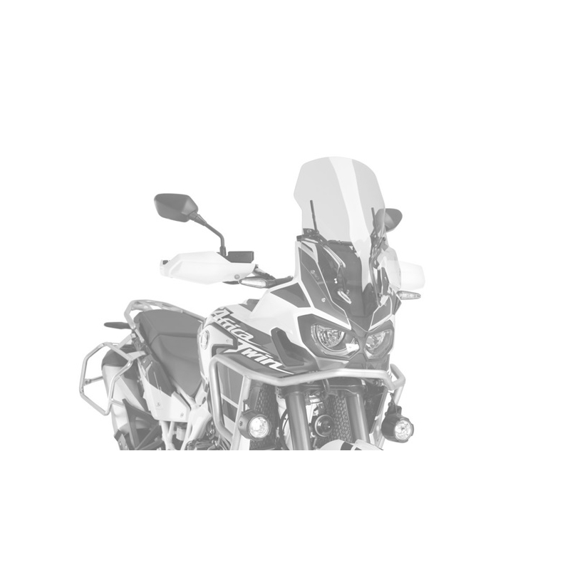 Manuální regulační systém PUIG průhledná Včetně cestovního plexi pro HONDA CRF 1000 L Africa Twin 2016-2019