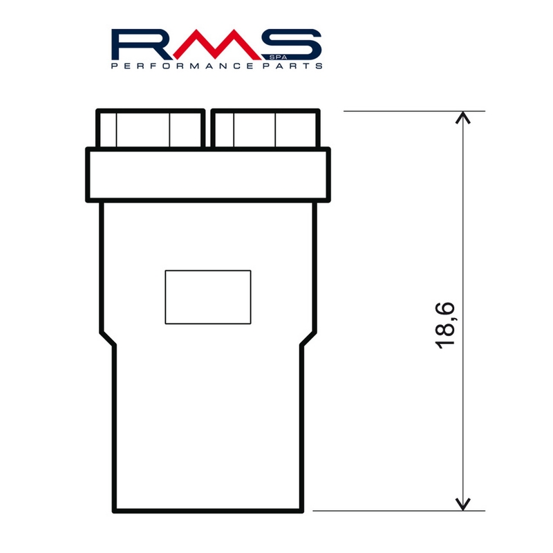 Žárovka RMS Led 12V, T10 W2.1X9.5D bílá