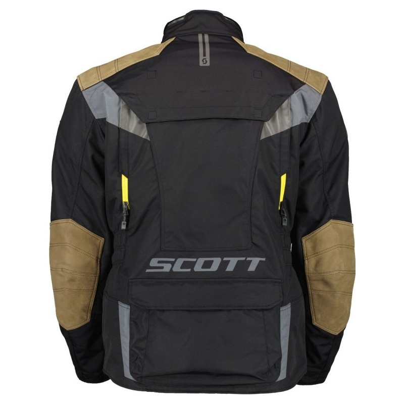 Bunda na motorku SCOTT Dualraid Dryo černá prodloužená