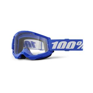 Motokrosové brýle 100% STRATA 2 New modré (čiré plexi)