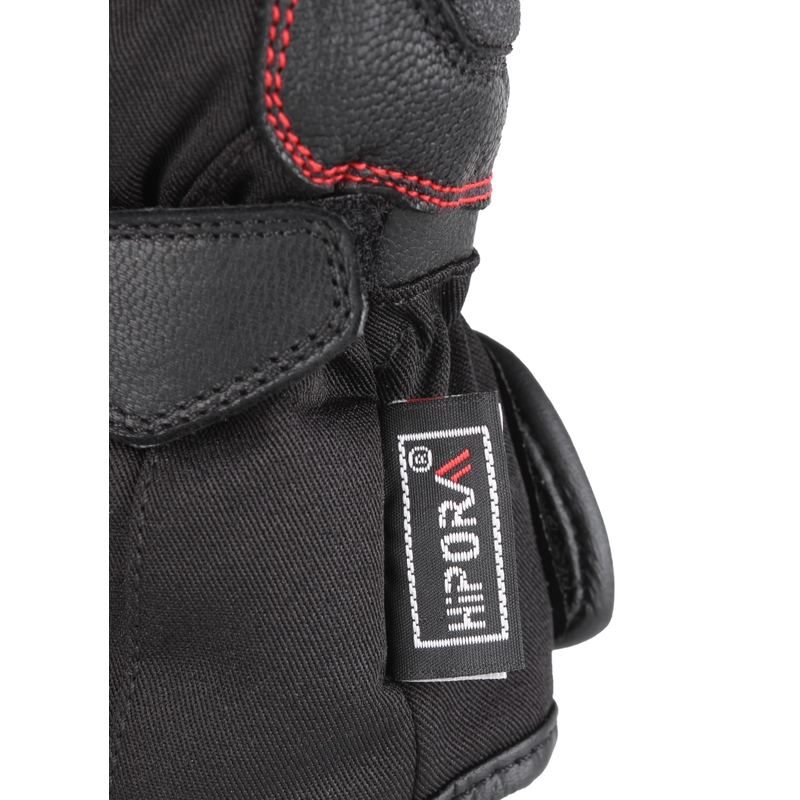 Rukavice na motorku Street Racer Monzoon černé