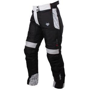 Dámské kalhoty na motorku RSA Dakar 2 černo-šedé