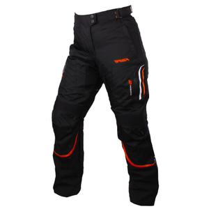 Dámské kalhoty na motorku RSA Wasp černo-bílo-červené