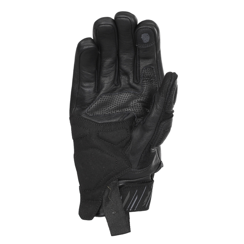 Rukavice na motorku RSA Sprint černo-šedé