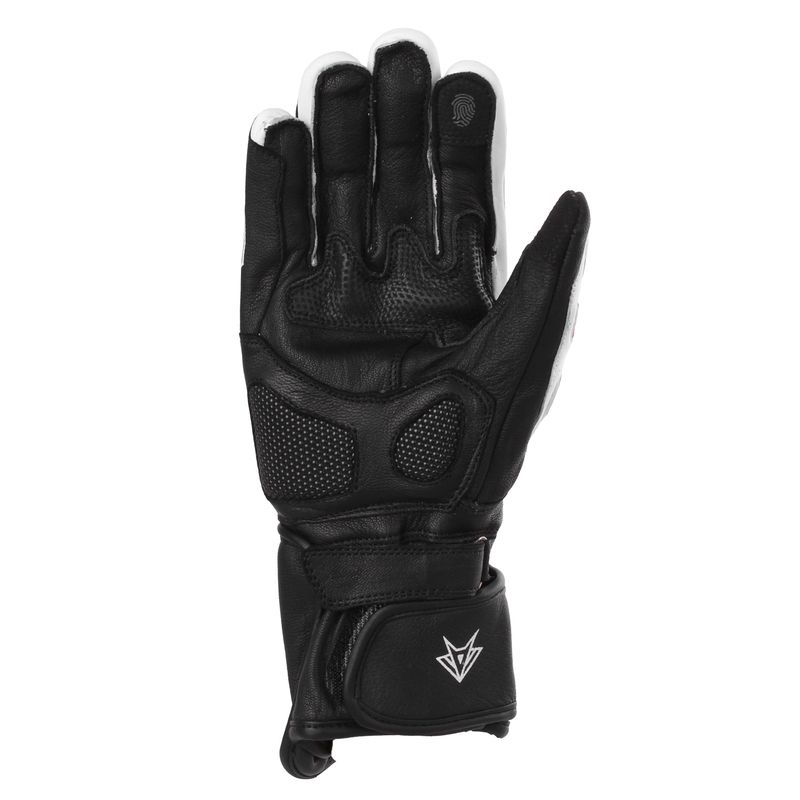 Rukavice na motorku RSA Gappa 2 černo-bílé