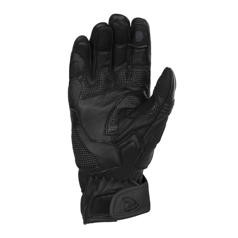 Dámské rukavice na motorku Street Racer STR černé