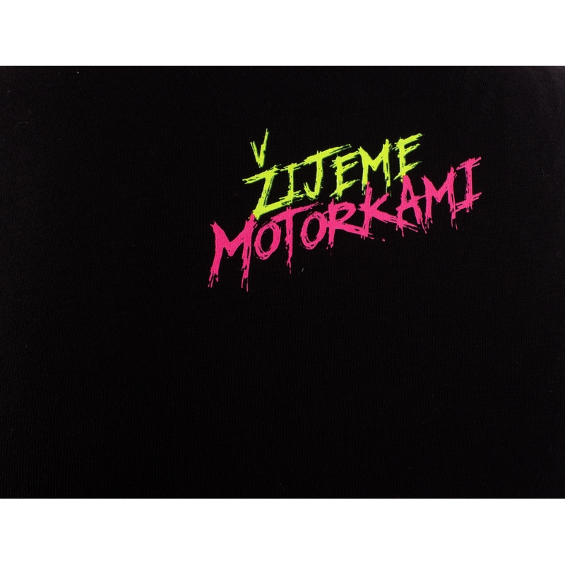 Dětské dívčí triko MotoZem - Žijeme motorkami