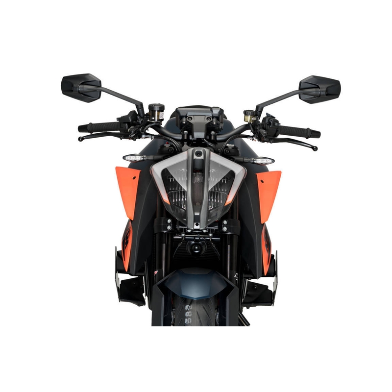 Boční spoilery PUIG DOWNFORCE černý pro KTM Super Duke 1290 / R 2020-2024, KTM Super Duke 1290 RR 2022-2024
