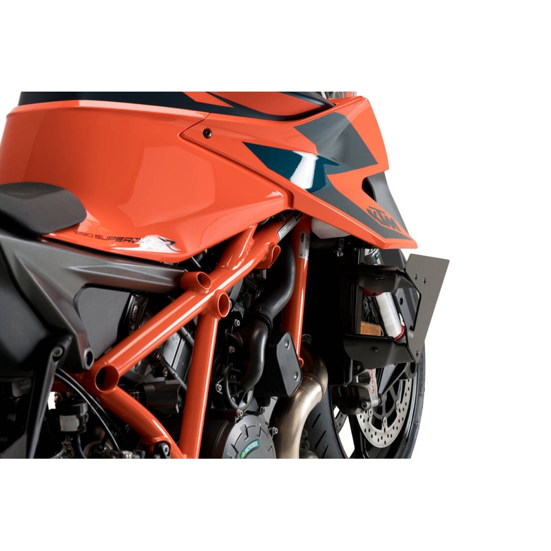 Boční spoilery PUIG DOWNFORCE černý pro KTM Super Duke 1290 / R 2020-2024, KTM Super Duke 1290 RR 2022-2024
