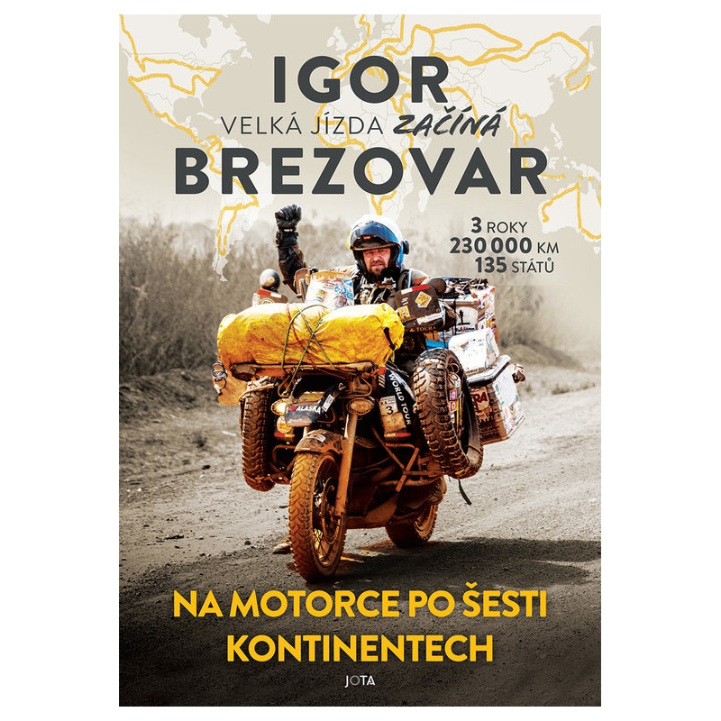 Kniha Igor Brezovar. Velká jízda začíná