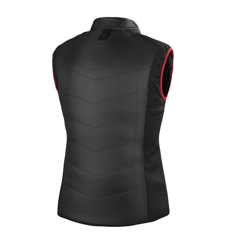 Dámská vyhřívaná vesta Shima Powerheat Vest černo-červená