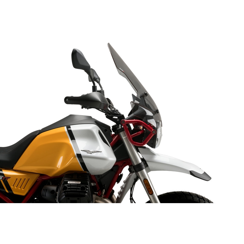 Plexi štít PUIG TOURING kouřová pro MOTO GUZZI V 85 TT 850 / Travel 2019-2023