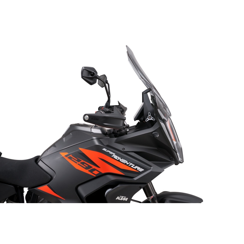 Plexi štít PUIG TOURING PLUS kouřová