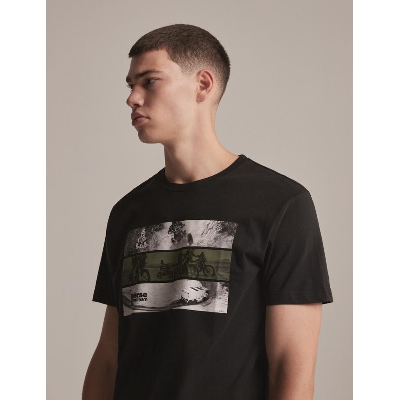 Tričko DAKAR DKR Photo černé