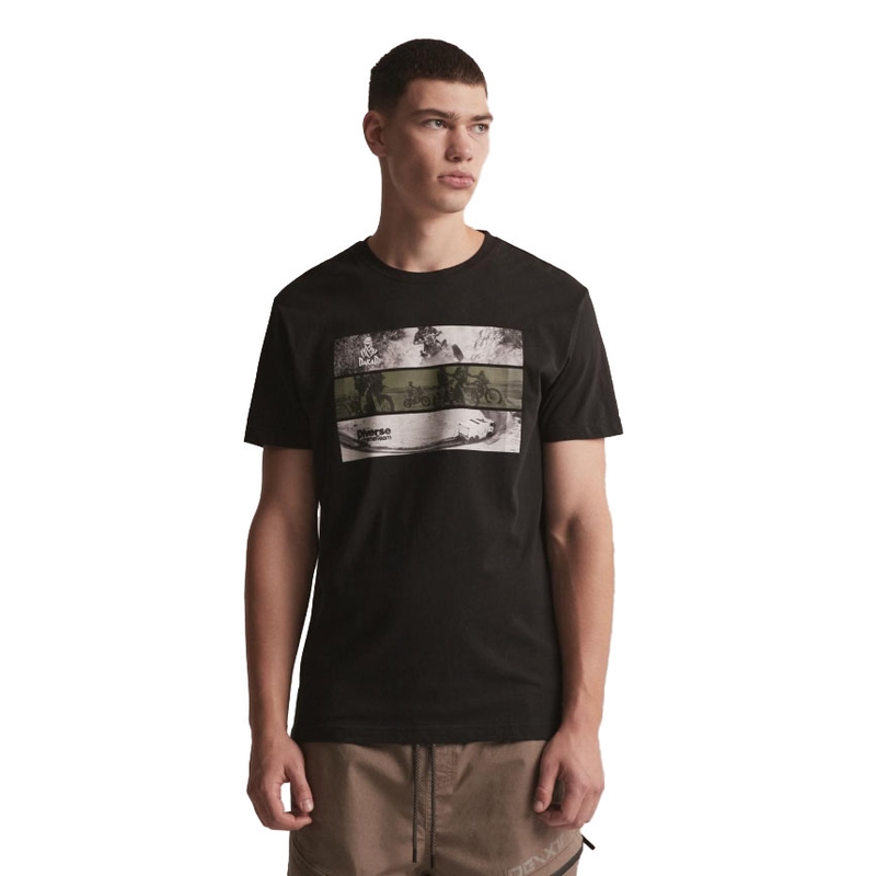 Tričko DAKAR DKR Photo černé