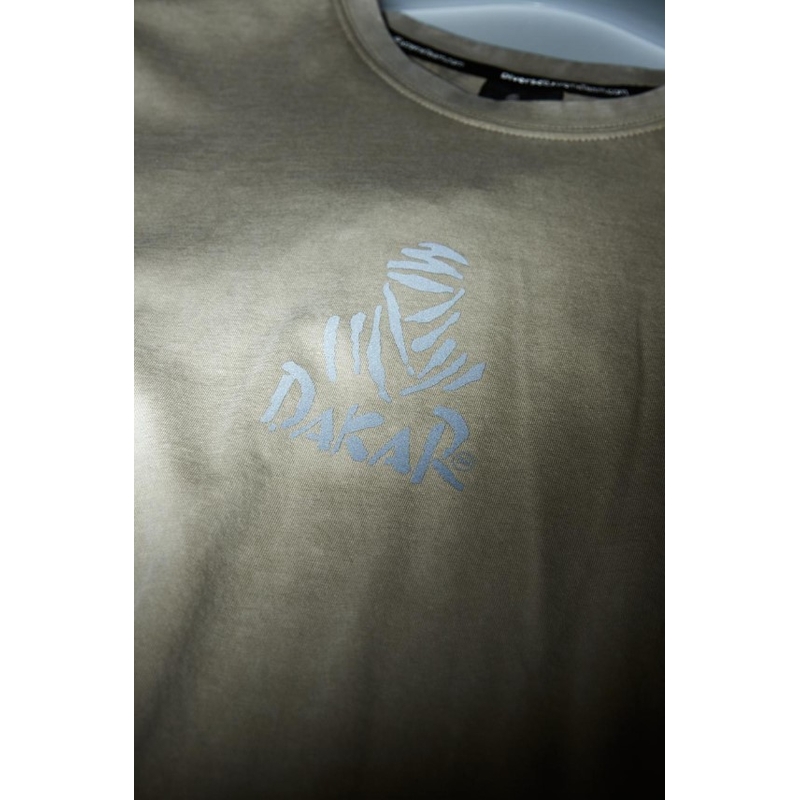 Tričko DAKAR DKR Wash 02 béžové