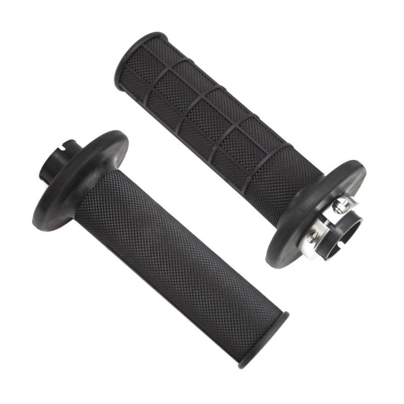 Vyhřívané zamykací gripy SHARK LOCK-ON černé
