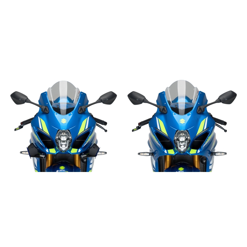 Boční spoilery PUIG SPORT černý pro SUZUKI GSX-R 1000 2017-2022, SUZUKI GSX-R 1000 R / RZ 2017-2021