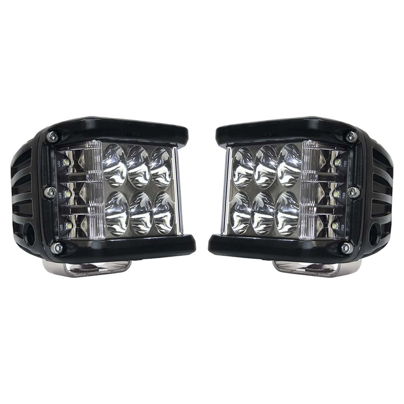 LED světla pro čtyřkolky SHARK LED SINGLE SIDE SHOOTER, CREE LED, 45W SET