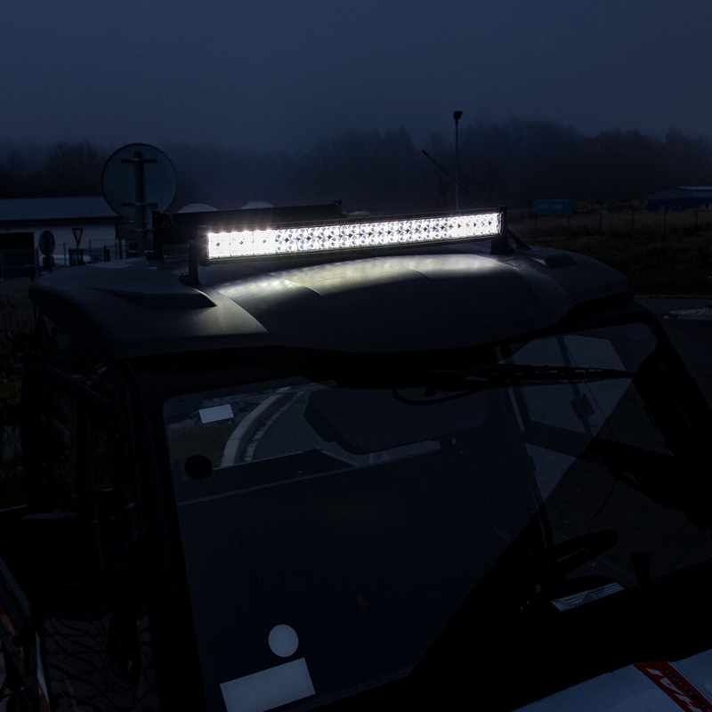 LED rampa prohnutá SHARK LED LIGHT BAR 30", CURVED, 180W, R 810 MM - 5D