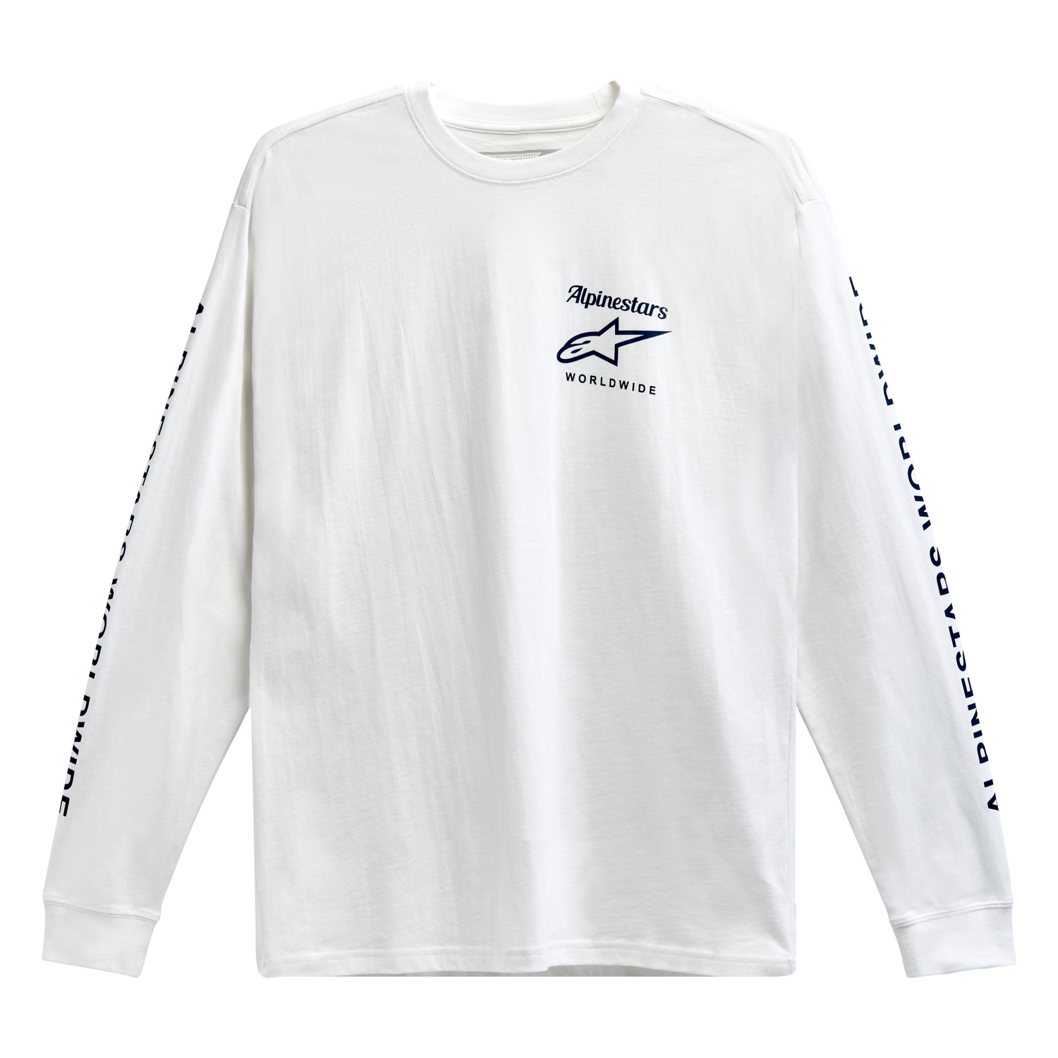 Triko Alpinestars Authenticated Tee bílo-černé Velikost: L