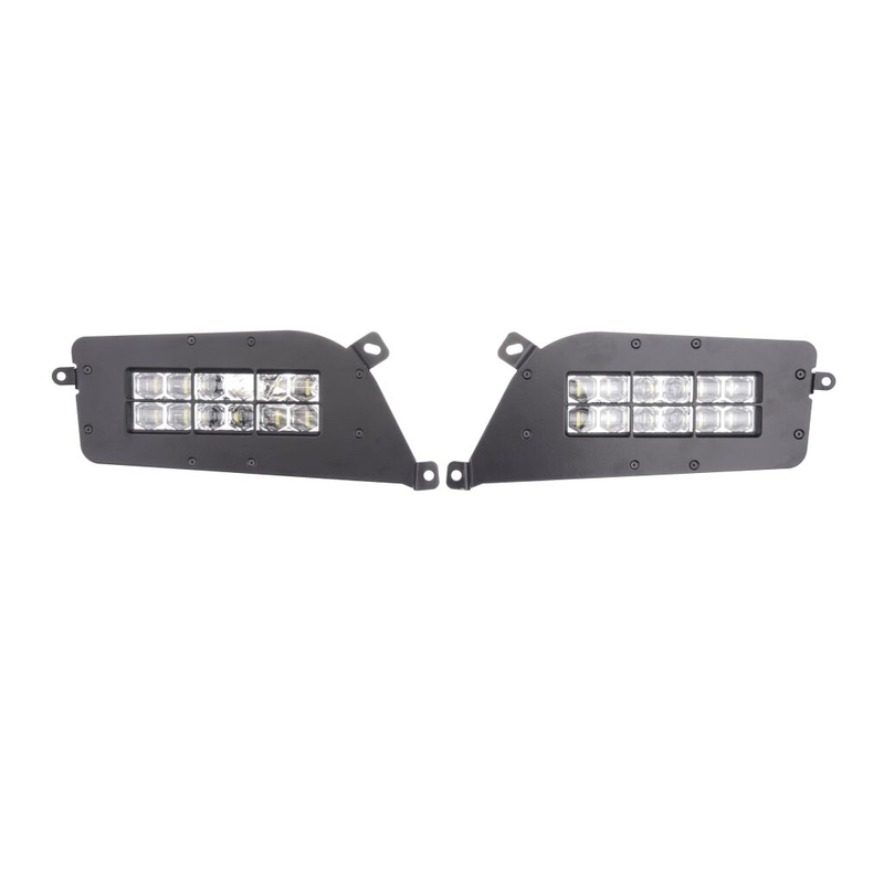 LED světlomety SHARK LED HEADLIGHTS FOR POLARIS ATV, UTV WITH BACKLIGHT, 2KS