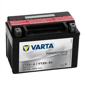 Bezúdržbová baterie VARTA MOTO LF YTX9-4/YTX9-BS 12V/8AH