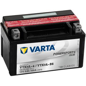 Bezúdržbová baterie VARTA YTX7A-4/YTX7A-BS 12V/6Ah