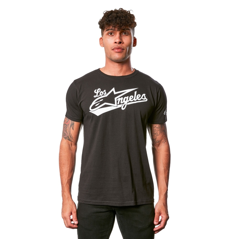 Triko Alpinestars Los Angeles Tee černé