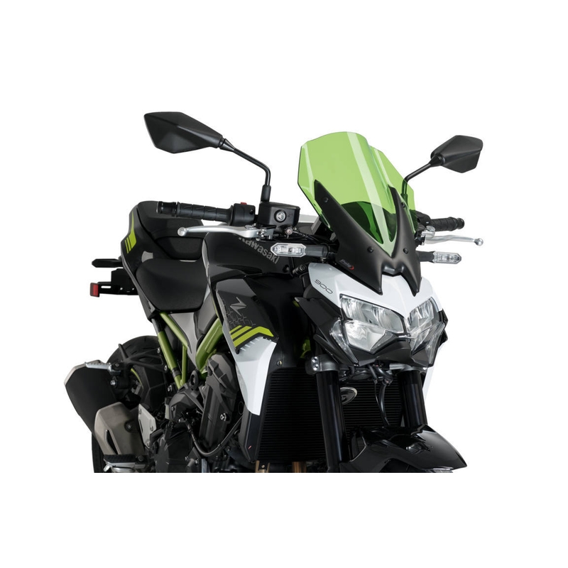 Plexi štít PUIG NEW. GEN TOURING zelená