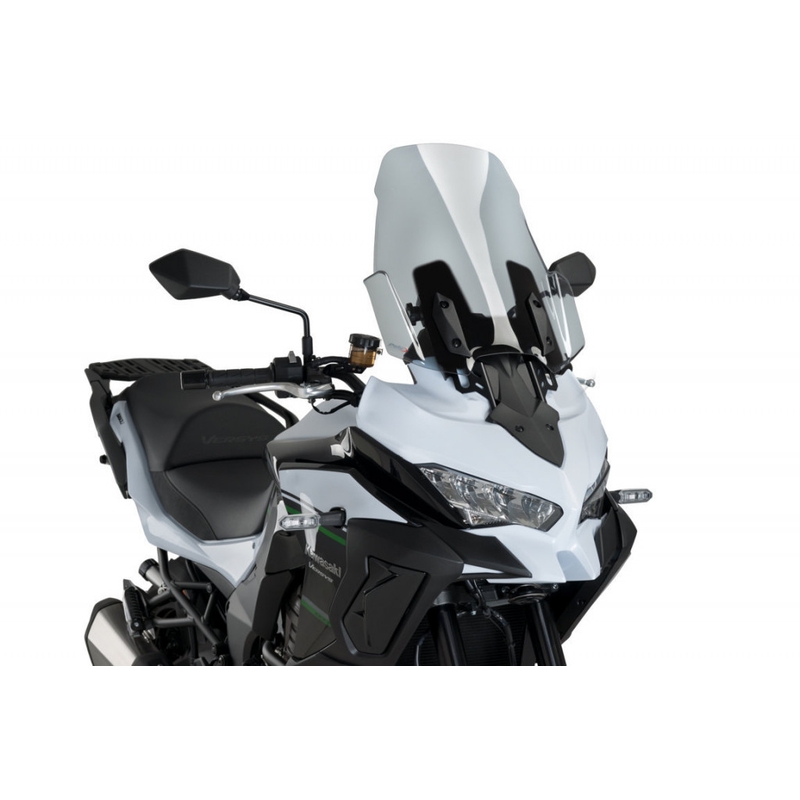 Plexi štít PUIG TOURING kouřová pro KAWASAKI Versys 650 2017-2021, KAWASAKI Versys 1000 / S / SE 2017-2024