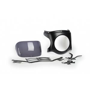 Plexi štít PUIG SEMI-FAIRING 9554F matná černá tmavá kouřová