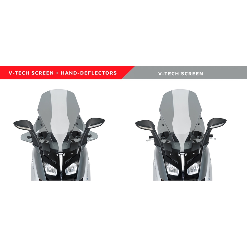 Plexi štít PUIG V-TECH LINE TOURING kouřová