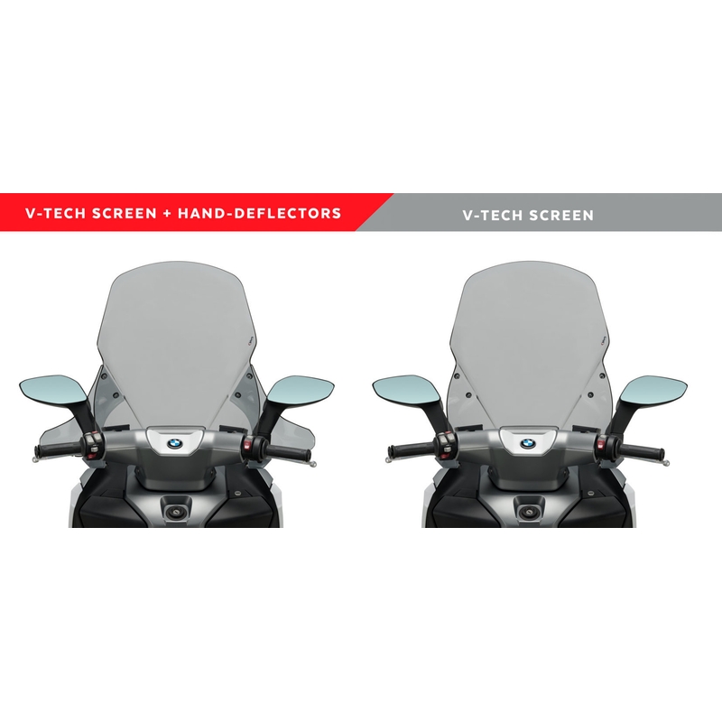 Plexi štít PUIG V-TECH LINE TOURING kouřová