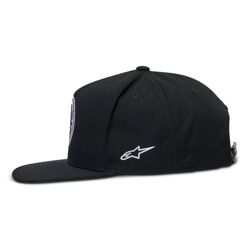 Kšiltovka Alpinestars Circle černo-bílá